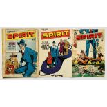 Spirit (1946-47) 6, 8, 15. #6 [gd-], #8 cover scrape [vg], 15: two 3 ins cover tears are interior