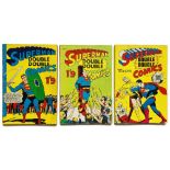 Superman Double Double Comics (1970-72) 1-3 enclosing US Superman #188, 190, 192, 196, JLA #45,