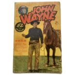 John Wayne Adventure Comics 4 (1950) Williamson/Frazetta story art. Some amateur cover title touch