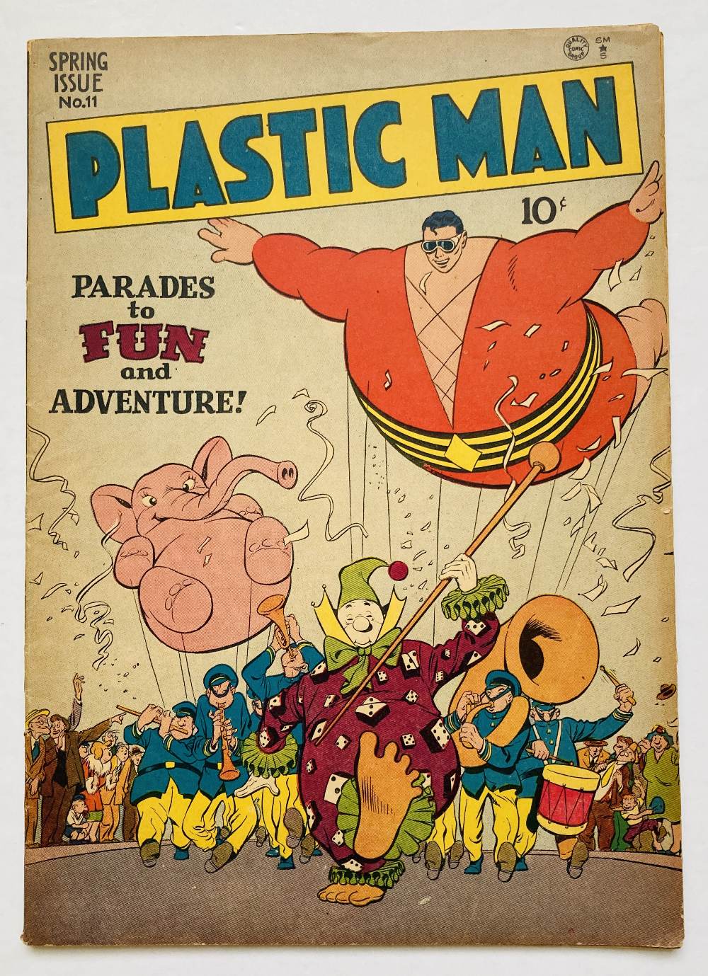 Plastic Man 11 (1948) Detached centre fold [gd-vg]. No Reserve