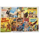 WDL Western Classics (1958) 11, 19, 25-28, 30, 32. With Giant Comic All Star Western 14, Davy
