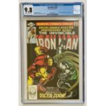 Iron Man 150 (1981). CGC 9.8. Off-white/white pages. No Reserve