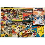 Transformers (1985-86 Marvel Comics Ltd) 1-25 with Annuals 1-3 and Transformers The Movie Winter