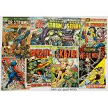 1970s Mostly Marvel Mix. Doctor Strange 1, 3, 4, 6, King-Size Annual 1, Special Edition 1 (1983),