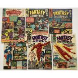 Fantasy Masterpieces (1966-67) 1, 2, 4, 5, 7, 11 [vg+/fn] (6). No Reserve