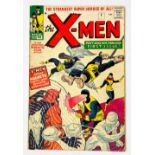 X-Men 1 (1963). Small biro 'x' to top front cover, off-white pages [vg-]