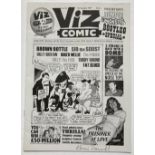 Viz Comic No 12b (2009). Signed by Chris Donald and created for the Viz 30th Anniversary Party and