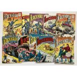 Blackhawk 1-10 (1950s Strato 68 pg square bound). Blackhawk, Wonder Woman, T-Man and Plastic Man U.