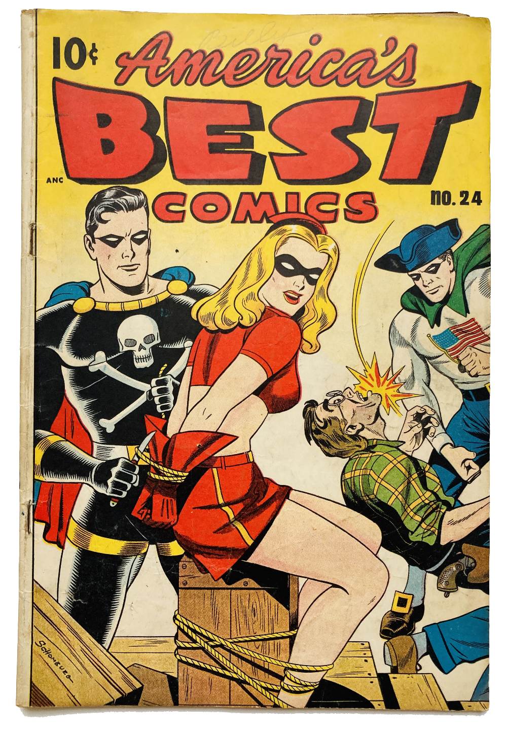 America's Best Comics 24 (1947) [vg+]. No Reserve
