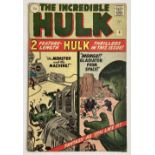 Incredible Hulk 4 (1962) [vg]. No Reserve