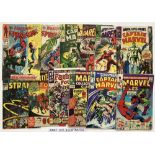 Marvel Sixties Mix. Amazing Spider-Man 59, 64, Captain Marvel 3, 4, Marvel Super-Heroes 12,