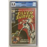 Silver Surfer 7 (1969). CGC 5.5. Off-white pages. No Reserve