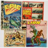 Lion Summer Spectacular Epic (No 1 1967). With Lion Summer Special No 2 (1968), No 3 (1969), No 4 (