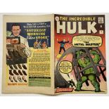 Incredible Hulk 6 (1963). Small pinhole at centre to all pages [vg+]. No Reserve