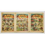 Magic Comic (1939) 6, 7, 8 [vg+/vg/vg-] (3)