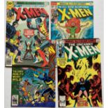 X-Men (1976-80) 100, 101, 128, 134 [fn-vfn/vfn] (4). No Reserve