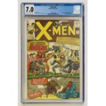 X-Men 9 (1965). CGC 7.0. Off-white/white pages. No Reserve
