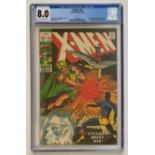 X-Men 54 (1969). CGC 8.0. Off-white/white pages. No Reserve