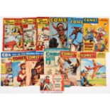 Comet (1952-59) 25 issues between 223 and 545 (Xmas 1958) with May 16 and June 20 1959. With free
