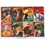 Amazing Stories (1946-47 Ziff-Davis). Vol. 20: No 1 - Vol. 21: No 12. A 21 issue consecutive run