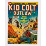 Kid Colt Outlaw 16 (1951). Good cover gloss, light tan pages [fn/vfn]. No Reserve