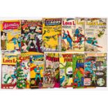 DC Mixed Grades (1958-71). Adventure 278, Detective 387, J.L.A. 13 (two biro title letters) [vg],