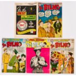 Sgt Bilko (1957-59) 1, 8, 9, 15. All cents copies. #1 has biro writing/cross-outs to top back