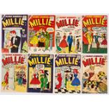 Millie The Model (1955-60). 60, 62, 82, 87, 89, 90, 93, 94. #93, 94 moisture stain to RH cover edges