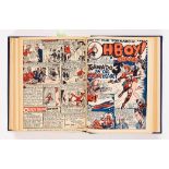 Paget Comics bound volume (1948-49) many Mick Anglo edited, written and illustrated strips including