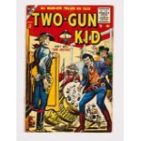 Two-Gun Kid 27 (1955). Good cover gloss, cream pages, cover has tiny lower corner piece missing [