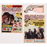 Solo (1967) 1 [vg], 2 [vfn] wfg Scarecrow Pistol Banger (2)