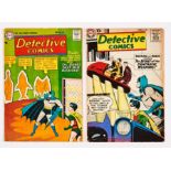 Detective (1956, '59) 238, 263. Cents copies. #238 [vg/fn], #263 cover edge and extensive top