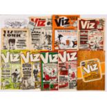 Viz Comics (1981-86) 6, 9, 10a, 11, 13-17. With Chris Donald signed letter with further reference to