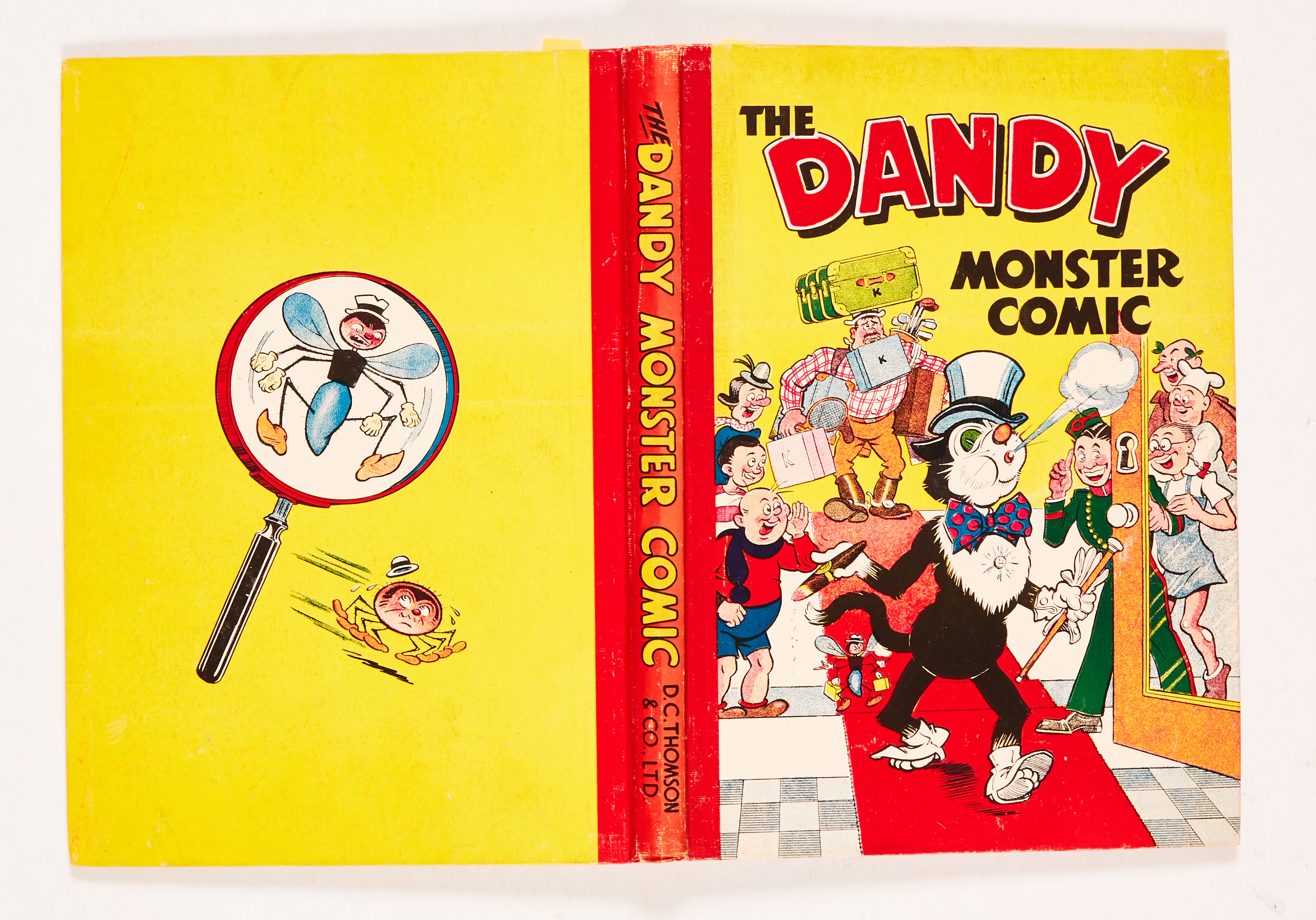 Dandy Monster Comic (1949). Korky the Toff, Dan the Bag Man! From the Brenda Butler Archive.