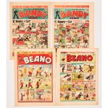 Dandy and Beano Special Issues (1944-57). Dandy No 263 April Fool 1944, No 315 April Fool 1946