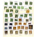 FOREIGN ranges on leaves from France incl. a quantity of Ceres Type 3 plating copies, also Colonies,