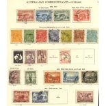 BRITISH EMPIRE collection housed in a New Ideal album 1840-1936 good general ranges, noted -