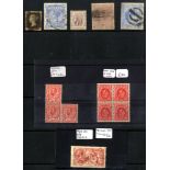 MISCELLANEOUS ACCUMULATION in carton incl. GB postal history, various in packets incl. 1d reds,