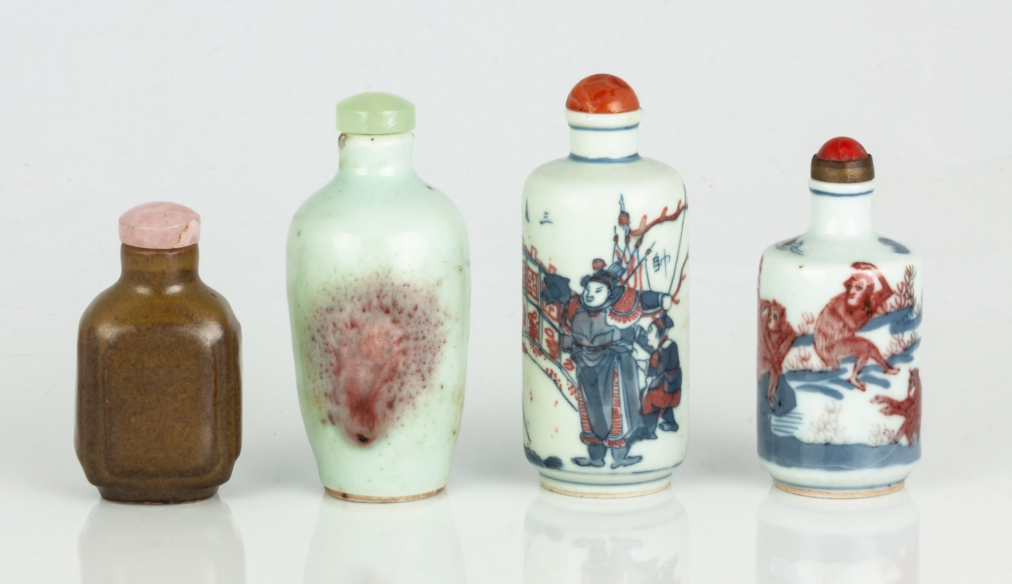 Group of Chinese Porcelain Snuff Bottles - Image 2 of 4