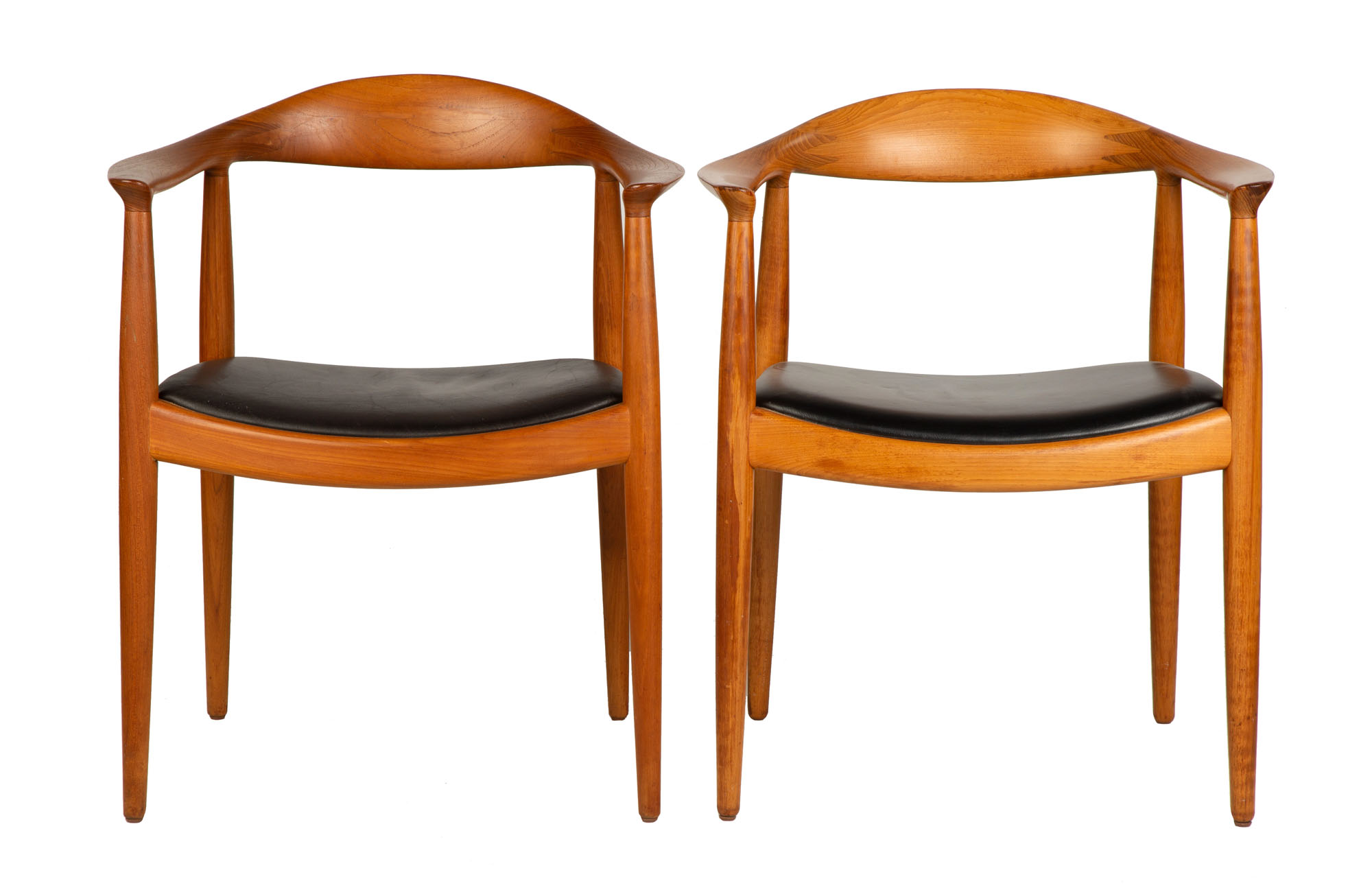 Two Hans Wegner (Danish, 1914-2007), "The Round/Classic Chair", No 501