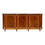 French Mahogany and Bronze Sideboard