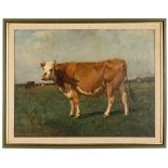 Ogden Wood (American, 1851-1912), Cow