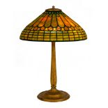 Tiffany Studios, NY Jeweled Feather Table Lamp