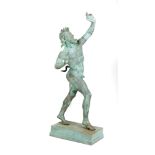 Italian Zinc Figure of the Dancing Faun