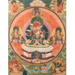 5 Tibetan Thangkas