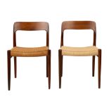 Pair of J.L. Møller Side Chairs