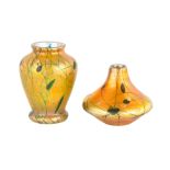 Two Steuben Cabinet Vases