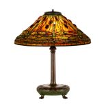 Tiffany Studios, NY Dragonfly Table Lamp