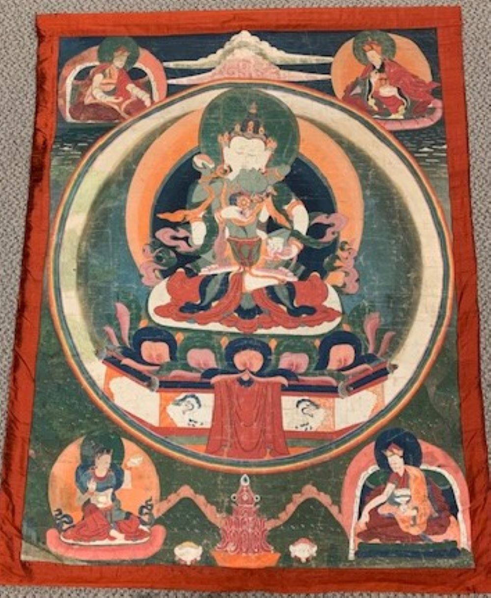 5 Tibetan Thangkas - Image 10 of 11