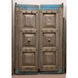 East Asian Silver and Teak Doors